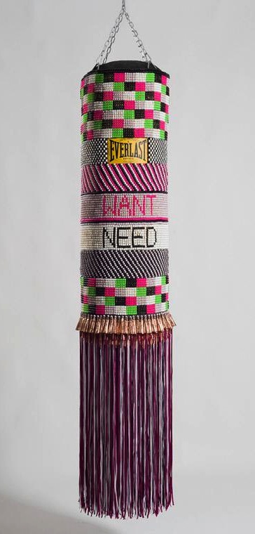 Jeffrey Gibson, What We Want, What We Need (2014). 